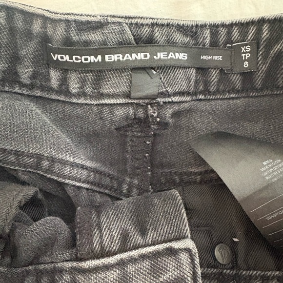 Volcom Denim Mini Skirt - Picture 2 of 3